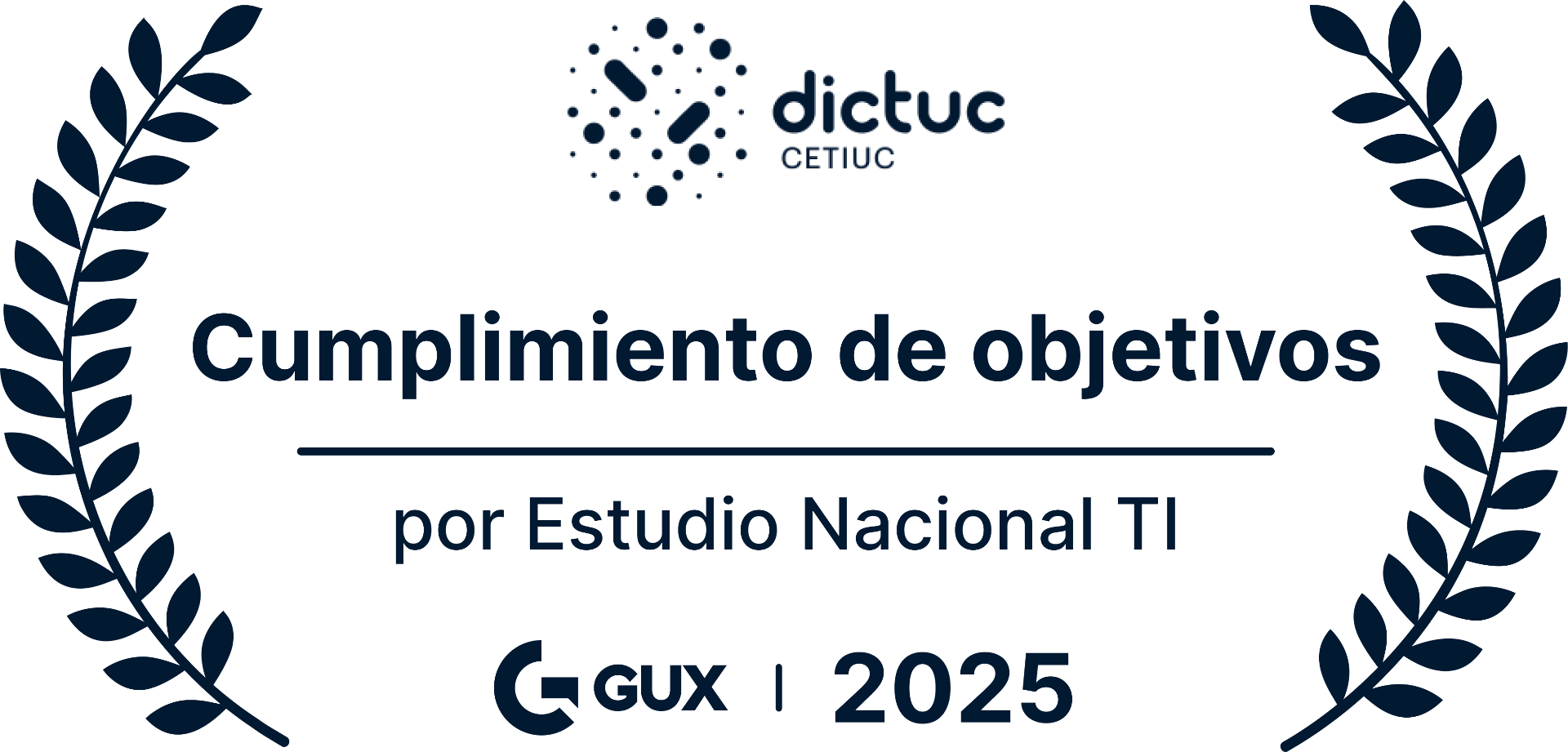 Reconocimiento CETIUC: Cumplimiento de objetivos